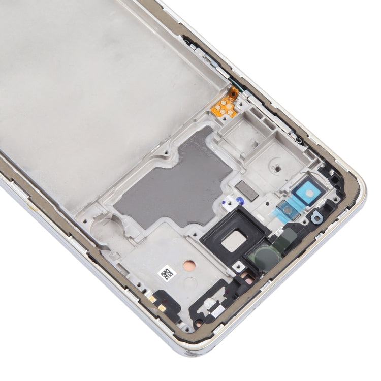 For Samsung Galaxy A72 4G SM-A725 6.43 inch OLED LCD Screen Digitizer Full Assembly with Frame (White) - free shipping - PMc TechLife - Order now!