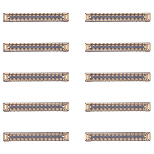 For Samsung Galaxy A22 SM-A225F 10pcs Motherboard LCD Display FPC Connector - Galaxy A Series Parts by PMC Jewellery | Online Shopping South Africa | PMC Jewellery | Buy Now Pay Later Mobicred