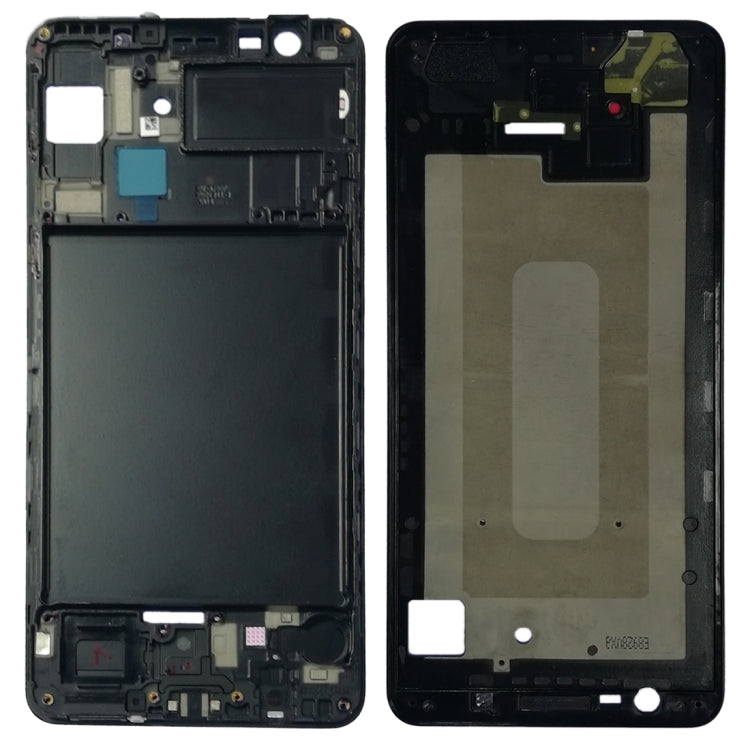 For Galaxy A7 (2018) / A750 Front Housing LCD Frame Bezel Plate (Black) - free shipping - PMc TechLife - Order now!