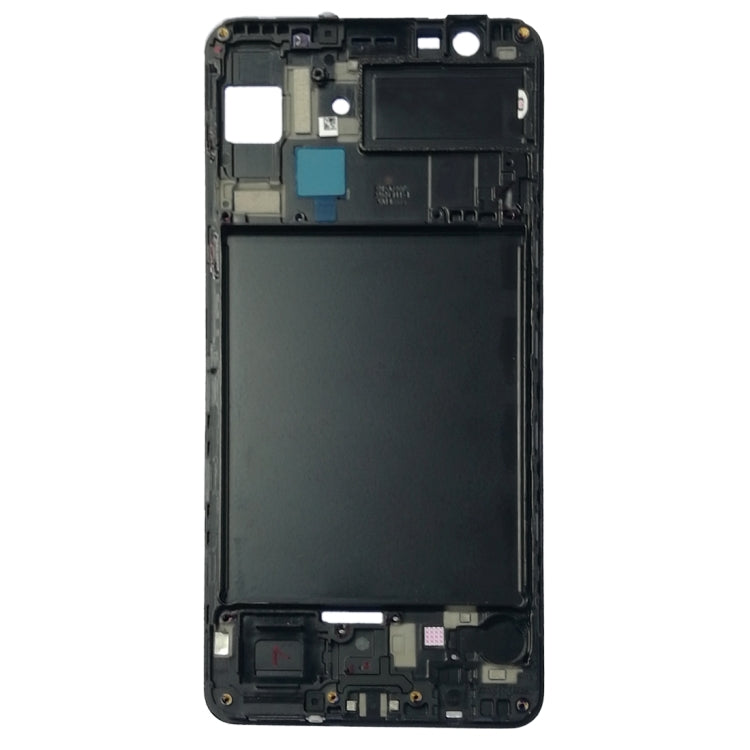 For Galaxy A7 (2018) / A750 Front Housing LCD Frame Bezel Plate (Black) - free shipping - PMc TechLife - Order now!