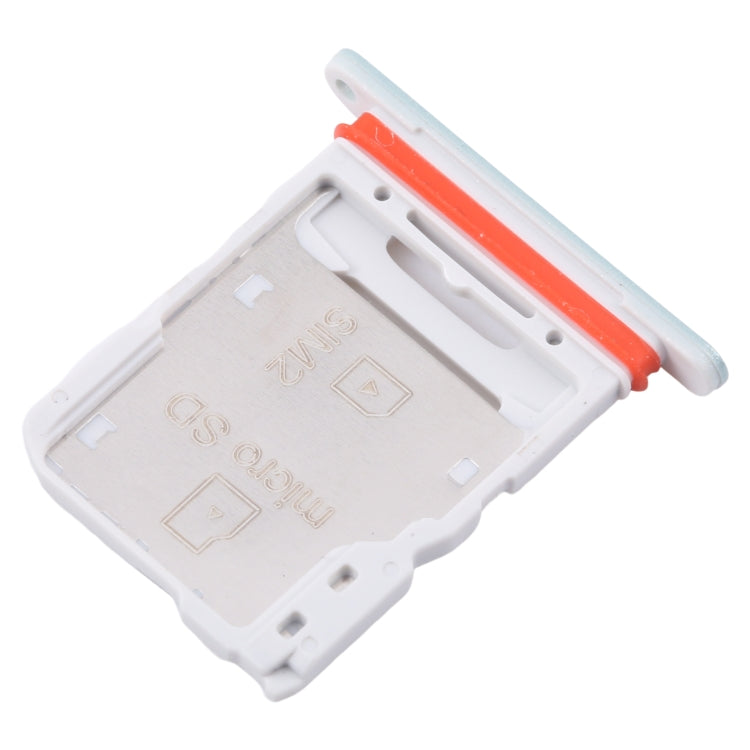 For Samsung Galaxy M55 SM-M556B Original SIM Card Tray + SIM Card Tray / Micro SD Card Tray (Green) - free shipping - PMc TechLife - Order now!