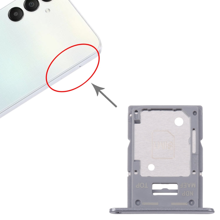 For Samsung Galaxy M15 SM-M156B Original SIM Card Tray + SIM Card Tray / Micro SD Card Tray (Grey) - free shipping - PMc TechLife - Order now!