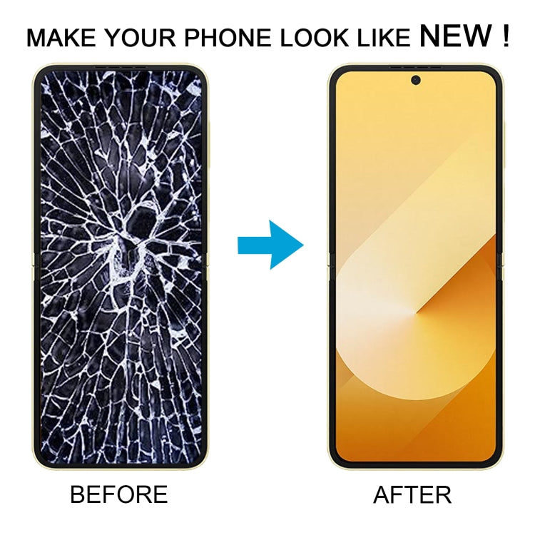 For Samsung Galaxy Z Flip6 SM-F741B Original LCD Screen Digitizer Full Assembly with Frame (Yellow) - free shipping - PMC TechLife - Order now!