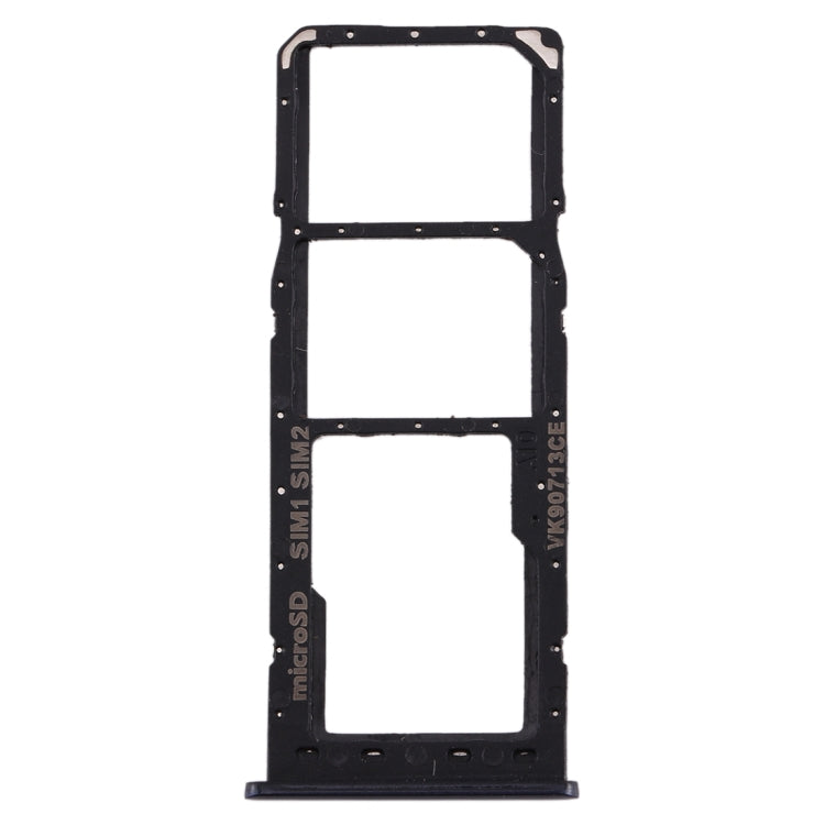 For Galaxy A10 SIM Card Tray + SIM Card Tray + Micro SD Card Tray (Black) - free shipping - PMc TechLife - Order now!