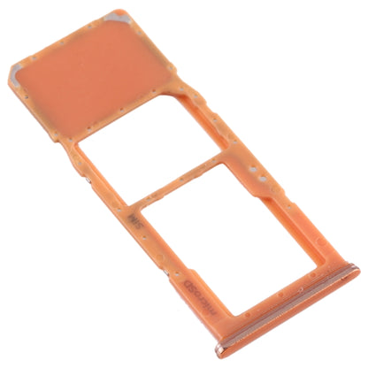 For Galaxy A70 SIM Card Tray + Micro SD Card Tray (Orange) - Card Socket by PMC Jewellery | Online Shopping South Africa | PMC Jewellery | Buy Now Pay Later Mobicred