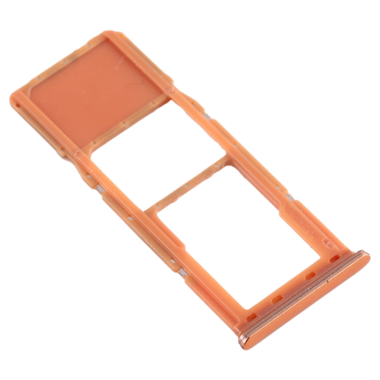 For Galaxy A70 SIM Card Tray + Micro SD Card Tray (Orange) - Card Socket by PMC Jewellery | Online Shopping South Africa | PMC Jewellery | Buy Now Pay Later Mobicred