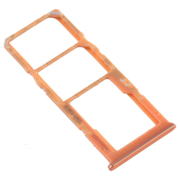 For Galaxy A70 SIM Card Tray + SIM Card Tray + Micro SD Card Tray (Orange) - free shipping - PMc TechLife - Order now!