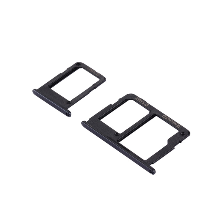 For Galaxy J5 Prime / G570 & J7 Prime / G610 SIM Card Tray + Micro SD & SIM Card Tray (Black) - free shipping - PMc TechLife - Order now!