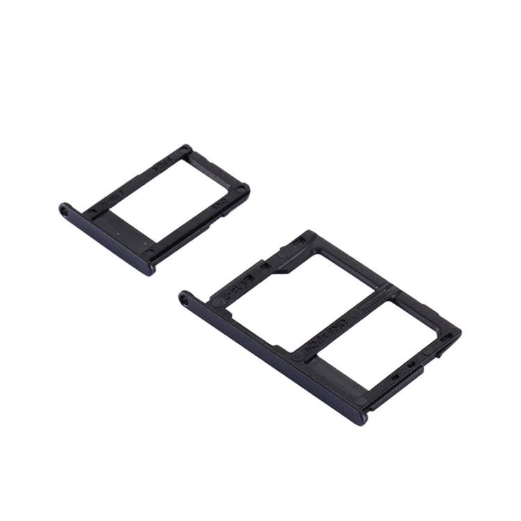 For Galaxy J5 Prime / G570 & J7 Prime / G610 SIM Card Tray + Micro SD & SIM Card Tray (Black) - free shipping - PMc TechLife - Order now!