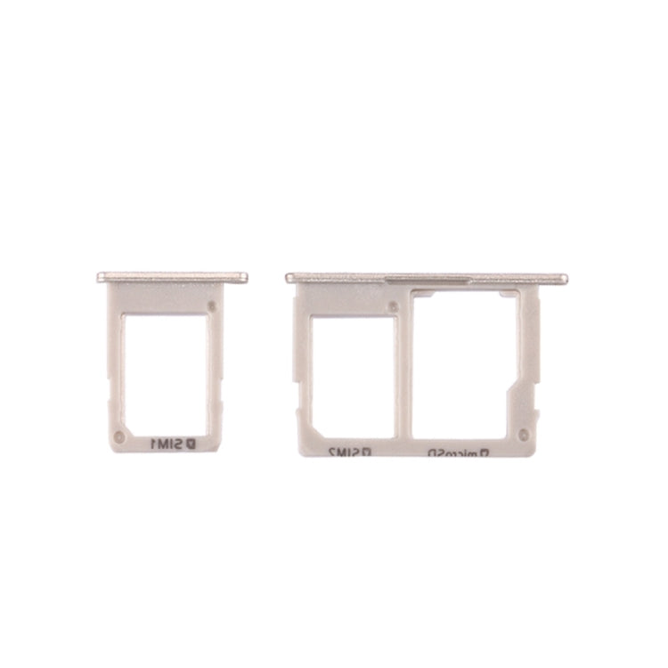 For Galaxy J5 Prime / G570 & J7 Prime / G610 SIM Card Tray + Micro SD & SIM Card Tray (Gold) - free shipping - PMc TechLife - Order now!