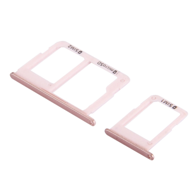For Galaxy J5 Prime / G570 & J7 Prime / G610 SIM Card Tray + Micro SD & SIM Card Tray (Rose Gold) - free shipping - PMc TechLife - Order now!