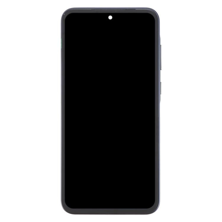 For Samsung Galaxy A35 SM-A356B Original LCD Screen Digitizer Full Assembly with Frame (Blue) - free shipping - PMc TechLife - Order now!