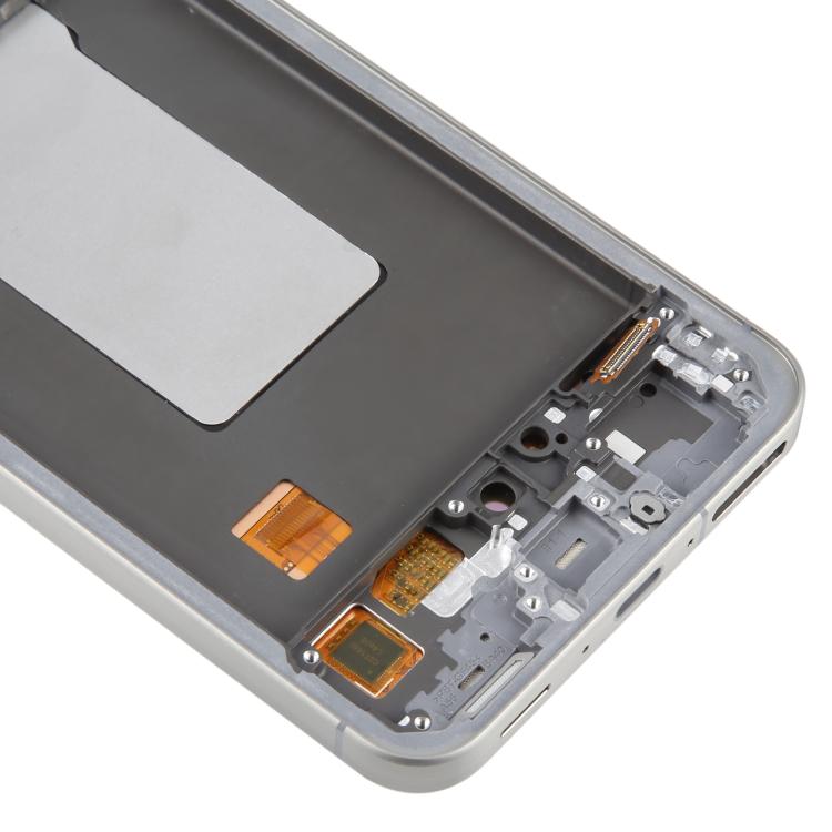 For Samsung Galaxy A56 SM-A566B 6.67 inch OLED LCD Screen Digitizer Full Assembly with Frame (Grey) - free shipping - PMc TechLife - Order now!
