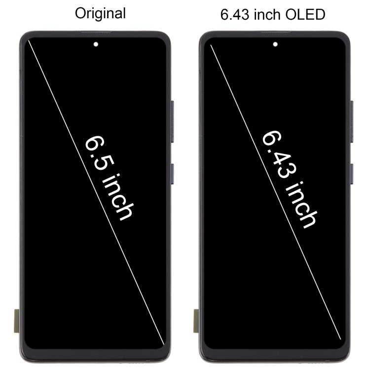 For Samsung Galaxy A51 5G SM-A516 6.43 inch OLED LCD Screen Digitizer Full Assembly with Frame (Pink) - free shipping - PMC TechLife - Order now!