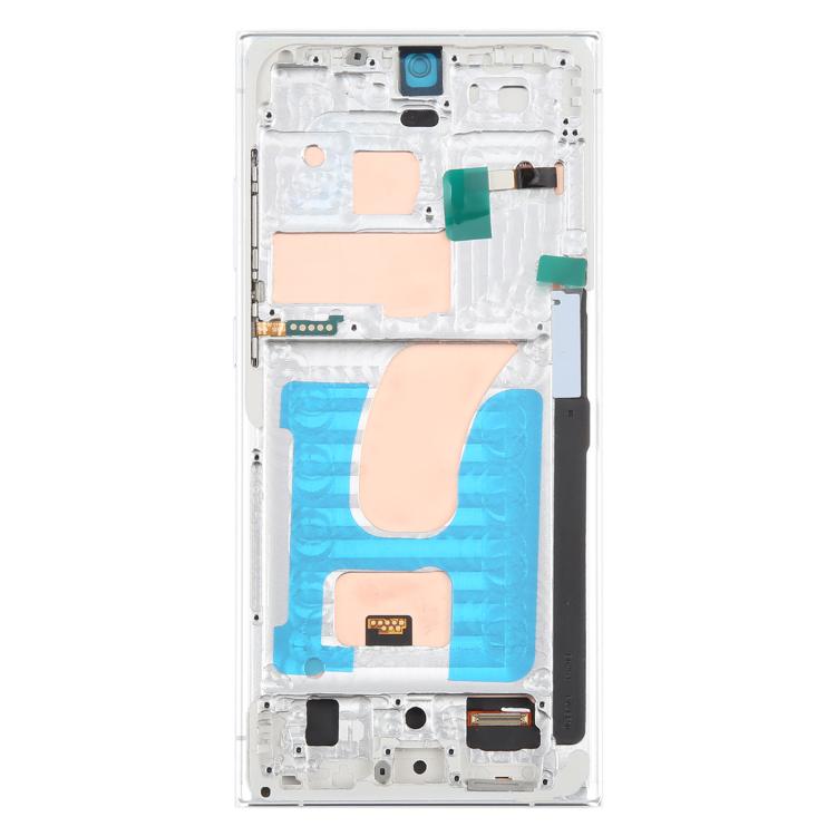 For Samsung Galaxy S23 Ultra SM-S918B 6.72 inch TFT LCD Screen Digitizer Full Assembly with Frame, Not Supporting Fingerprint Identification (Silver) - free shipping - PMC TechLife - Order now!