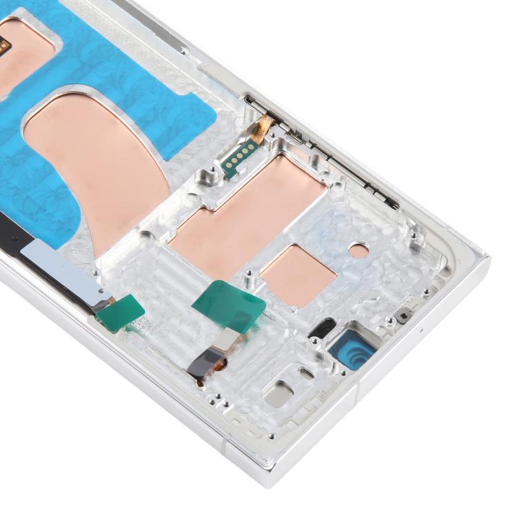 For Samsung Galaxy S23 Ultra SM-S918B 6.72 inch TFT LCD Screen Digitizer Full Assembly with Frame, Not Supporting Fingerprint Identification (Silver) - free shipping - PMC TechLife - Order now!