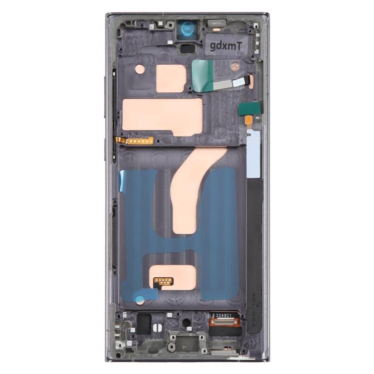 For Samsung Galaxy S22 Ultra SM-S908B 6.72 inch TFT LCD Screen Digitizer Full Assembly with Frame, Not Supporting Fingerprint Identification (Grey) - free shipping - PMC TechLife - Order now!