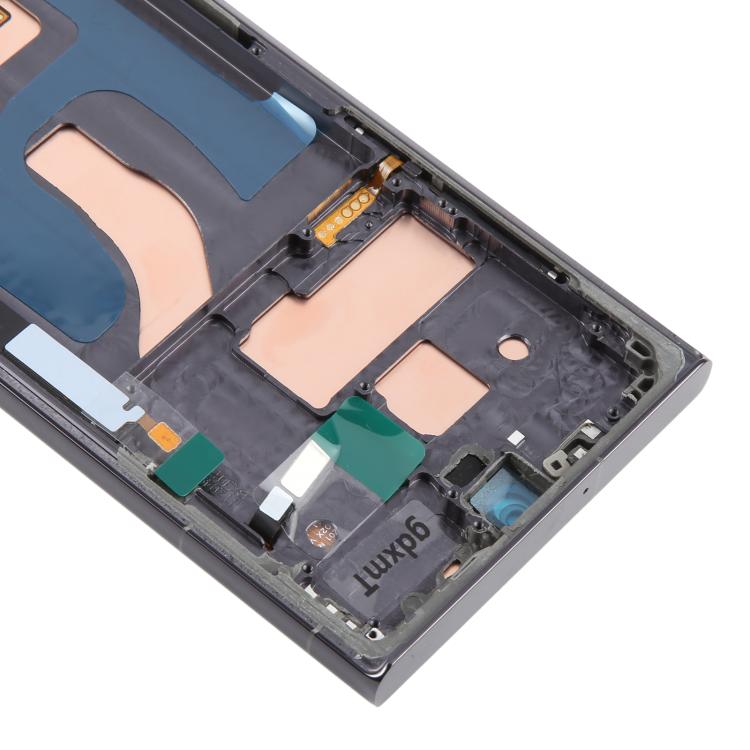For Samsung Galaxy S22 Ultra SM-S908B 6.72 inch TFT LCD Screen Digitizer Full Assembly with Frame, Not Supporting Fingerprint Identification (Grey) - free shipping - PMC TechLife - Order now!