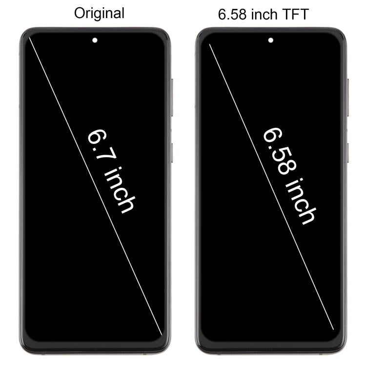For Samsung Galaxy S21+ SM-G996B 6.58 inch TFT LCD Screen Digitizer Full Assembly with Frame, Not Supporting Fingerprint Identification (Gold) - free shipping - PMC TechLife - Order now!
