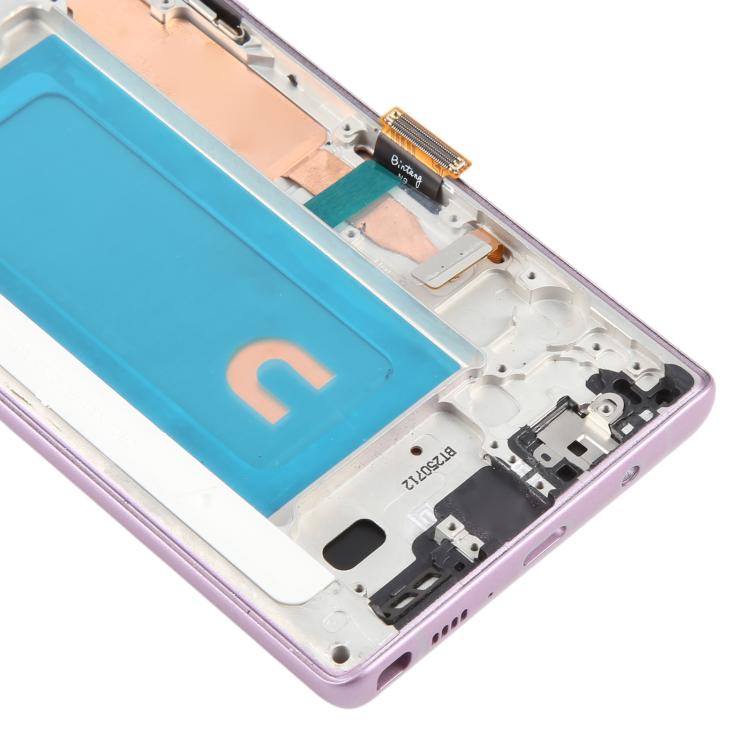 For Samsung Galaxy Note9 SM-N960F 6.33 inch TFT LCD Screen Digitizer Full Assembly with Frame (Purple) - free shipping - PMC TechLife - Order now!