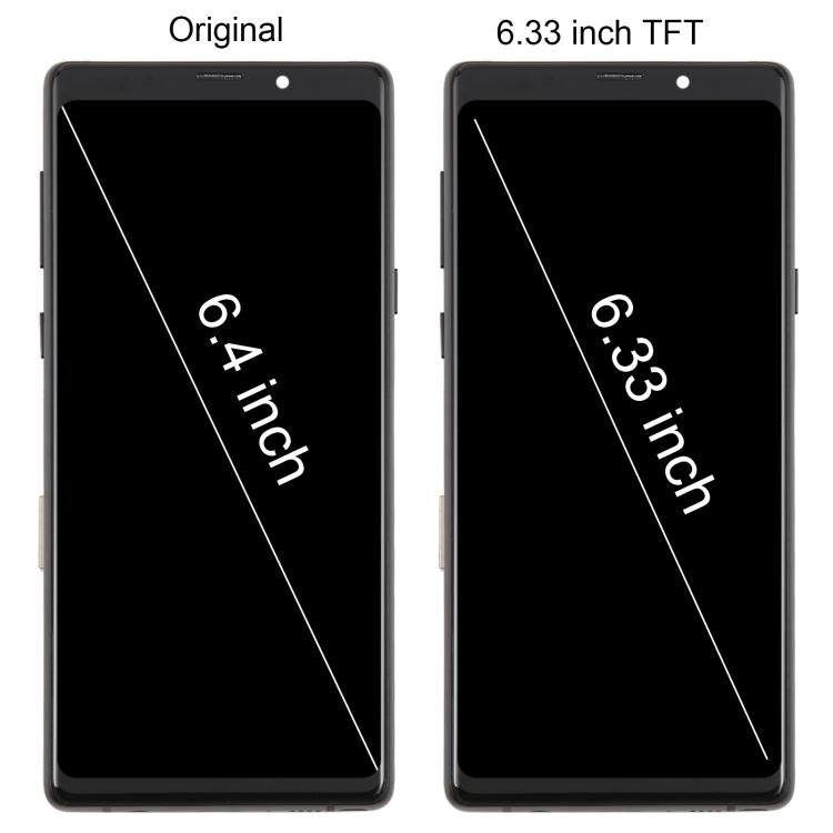 For Samsung Galaxy Note9 SM-N960F 6.33 inch TFT LCD Screen Digitizer Full Assembly with Frame (Purple) - free shipping - PMC TechLife - Order now!