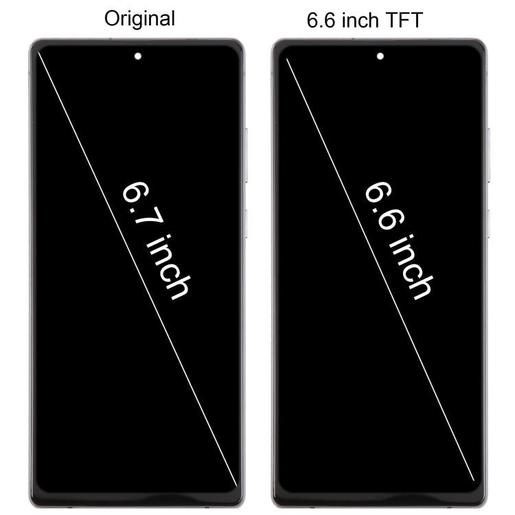For Samsung Galaxy Note20 SM-N980F 6.6 inch TFT LCD Screen Digitizer Full Assembly with Frame, Not Supporting Fingerprint Identification (Green) - free shipping - PMC TechLife - Order now!