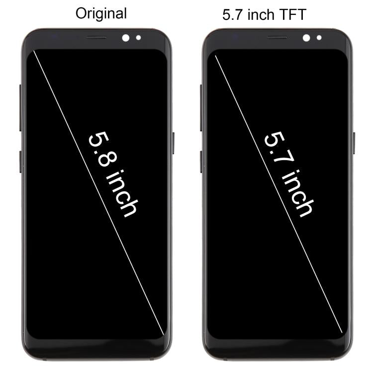 For Samsung Galaxy S8 SM-G950F 5.7 inch TFT LCD Screen Digitizer Full Assembly with Frame (Blue) - free shipping - PMC TechLife - Order now!