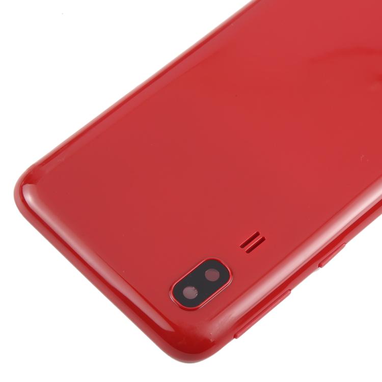 For Samsung Galaxy A2 Core SM-A260F Back Cover with Camera Lens Cover(Red) - free shipping - PMC TechLife - Order now!