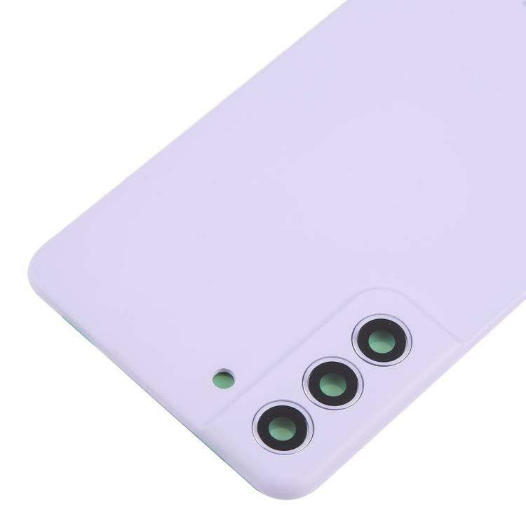 For Samsung Galaxy S21 FE SM-G990B Back Cover with Camera Lens Cover(Purple) - free shipping - PMC TechLife - Order now!