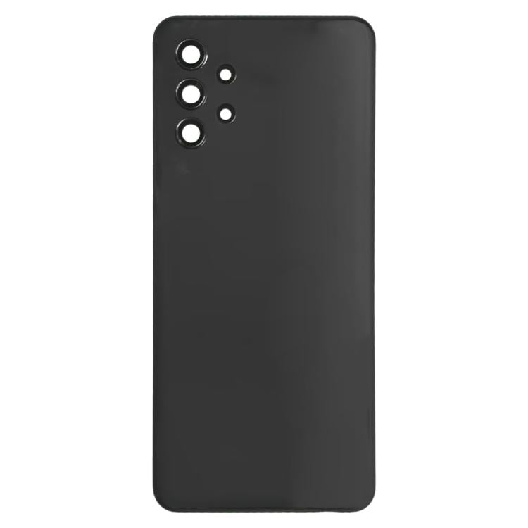 For Samsung Galaxy A32 4G SM-A325F Battery Back Cover with Camera Lens Cover(Black) - free shipping - PMC TechLife - Order now!