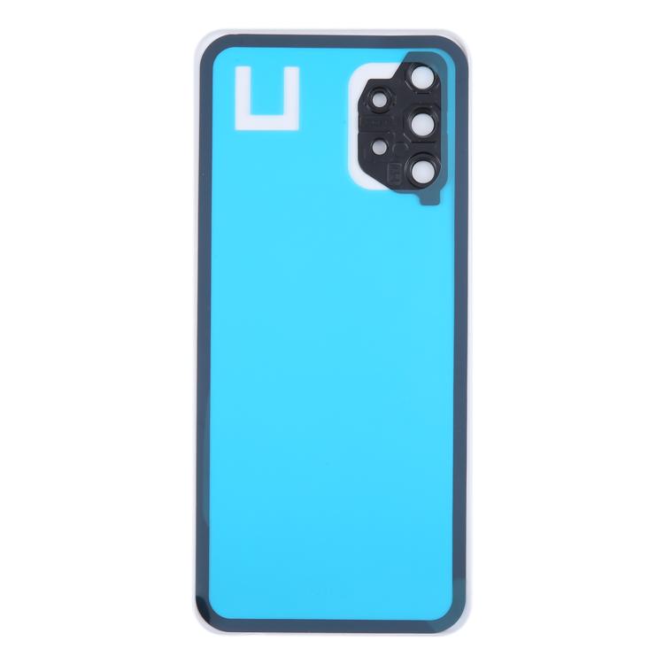 For Samsung Galaxy A32 4G SM-A325F Battery Back Cover with Camera Lens Cover(White) - free shipping - PMC TechLife - Order now!