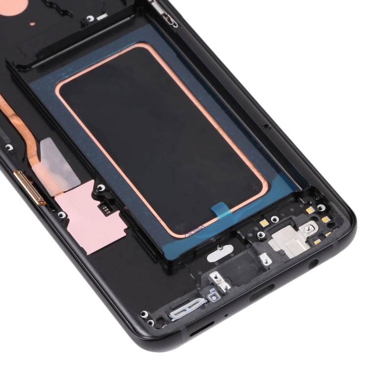 Original Super AMOLED LCD Screen for Galaxy S9 / G960F / DS / G960U / G960W / G9600 Digitizer Full Assembly with Frame (Black) - free shipping - PMc TechLife - Order now!