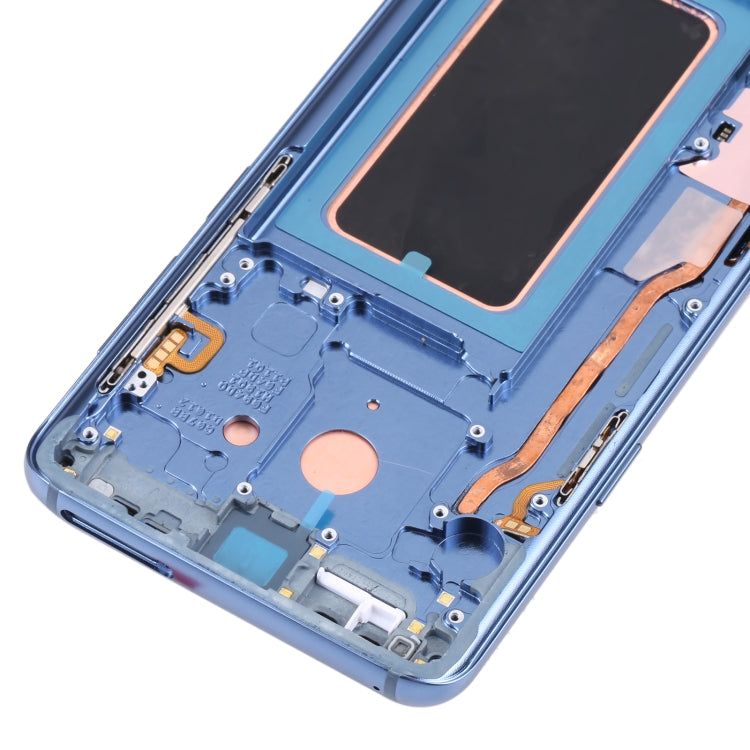 Original Super AMOLED LCD Screen for Galaxy S9 / G960F / DS / G960U / G960W / G9600 Digitizer Full Assembly with Frame (Blue) - free shipping - PMc TechLife - Order now!