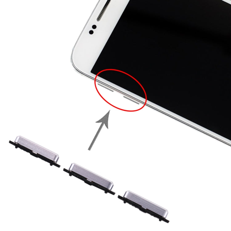 For Galaxy S6 10 Set Side Keys(Black) - free shipping - PMc TechLife - Order now!