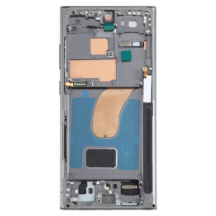 For Samsung Galaxy S23 Ultra SM-S918U US Edition Original LCD Screen Digitizer Full Assembly with Frame (Green) - free shipping - PMC TechLife - Order now!