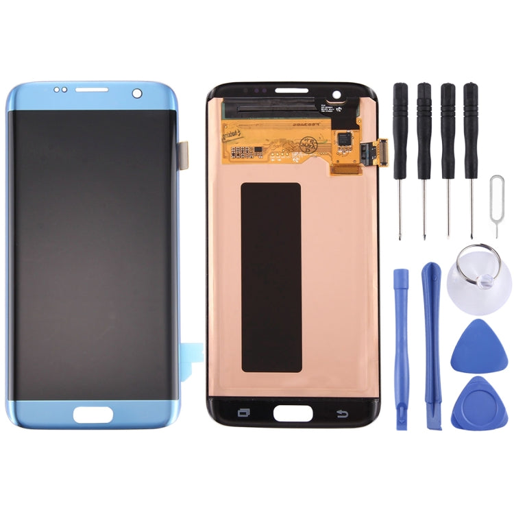 Original LCD Display + Touch Panel for Galaxy S7 Edge / G9350 / G935F / G935A / G935V(Blue) - free shipping - PMc TechLife - Order now!