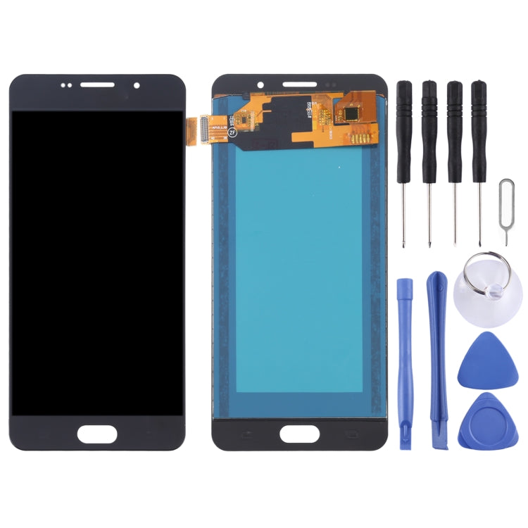LCD Screen and Digitizer Full Assembly (TFT Material) for Galaxy A7 (2016), A710F, A710F/DS, A710FD, A710M, A710M/DS, A710Y/DS, A7100(Black) - free shipping - PMc TechLife - Order now!