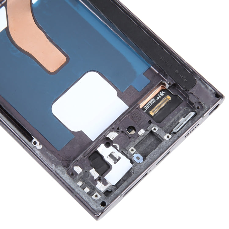 For Samsung Galaxy S22 Ultra 5G SM-S908U US Edition 6.78 inch OLED LCD Screen Digitizer Full Assembly with Frame (Black) - free shipping - PMc TechLife - Order now!