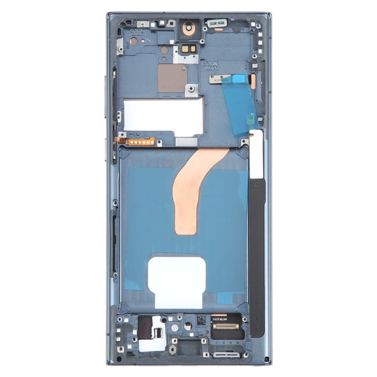 For Samsung Galaxy S22 Ultra 5G SM-S908U US Edition 6.78 inch OLED LCD Screen Digitizer Full Assembly with Frame (Green) - free shipping - PMc TechLife - Order now!
