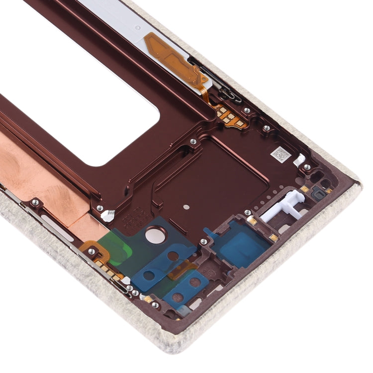 For Samsung Galaxy Note9 SM-N960F/DS, SM-N960U, SM-N9600/DS  Middle Frame Bezel Plate with Side Keys (Gold) - free shipping - PMc TechLife - Order now!