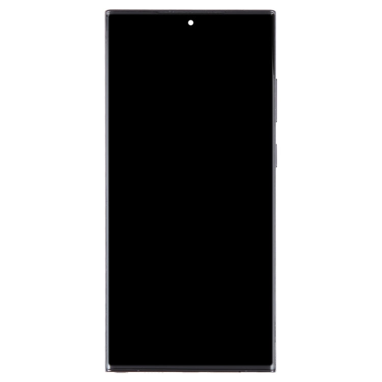 For Samsung Galaxy S23 Ultra 5G SM-S918B EU Edition 6.78 inch OLED LCD Screen Digitizer Full Assembly with Frame(Black) - free shipping - PMc TechLife - Order now!