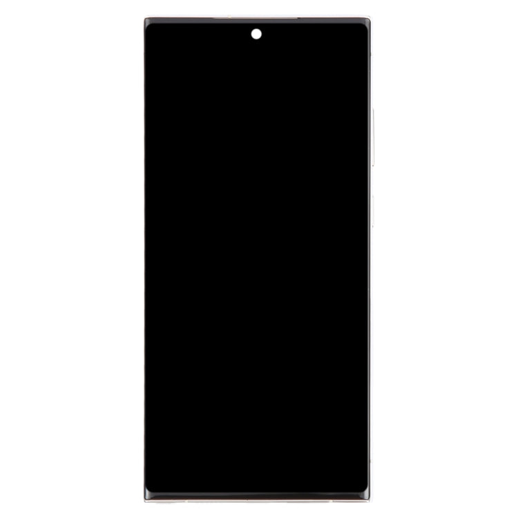 For Samsung Galaxy S23 Ultra 5G SM-S918B EU Edition 6.78 inch OLED LCD Screen Digitizer Full Assembly with Frame (Silver) - free shipping - PMc TechLife - Order now!