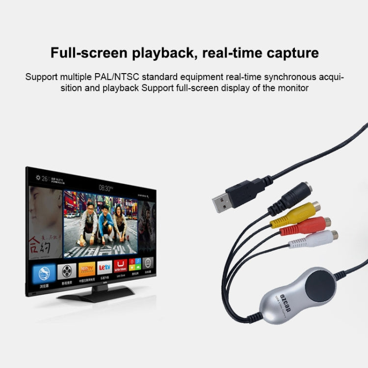 EZCAP USB 2.0 Video Capture Card Device - Video Capture Solutions by Ezcap | Online Shopping South Africa | PMC TechLife | Buy Now Pay Later Mobicred