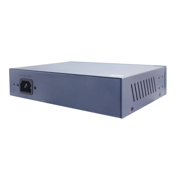 ESCAM POE 4+2 6-Port Fast Ethernet Switch 4-Port POE 10/100M 120W Network Switch, Transmission Distance: 150m(Black) - free shipping - PMC Jewellery - Order now!