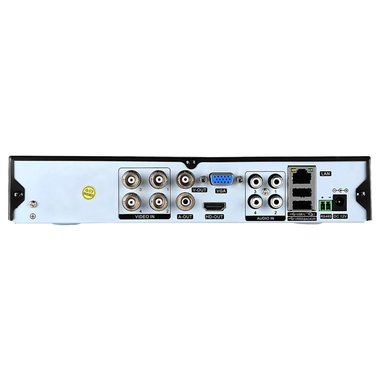 A41U-ZS 5 in 1 4 Channel Dual Stream H.264 1080N  AHD DVR, Support AHD / TVI / CVI / CVBS / IP Signal(Black) - Digital Video Recorder by PMc TechLife | Online Shopping South Africa | PMc TechLife | Buy Now Pay Later Mobicred