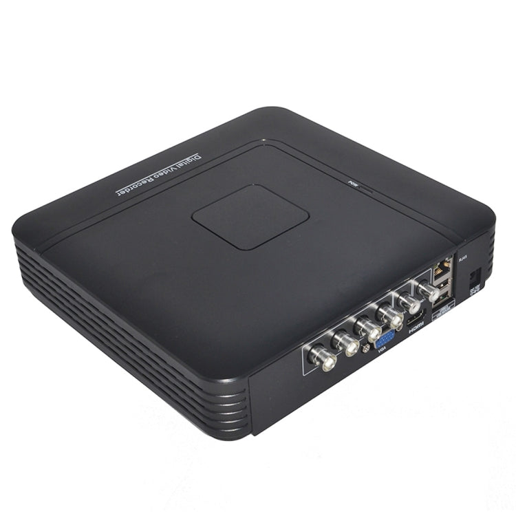 A4/Mini-MS 5 in 1 4-Channel Dual Stream H.264 1080N Mini AHD DVR, Support AHD / TVI / CVI / CVBS / IP Signal(Black) - Digital Video Recorder by PMc TechLife | Online Shopping South Africa | PMc TechLife | Buy Now Pay Later Mobicred