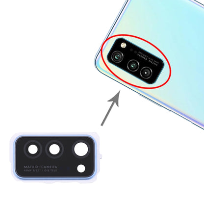 For Huawei Honor V30  10pcs Camera Lens Cover (Blue) - Camera by PMC Jewellery | Online Shopping South Africa | PMC Jewellery