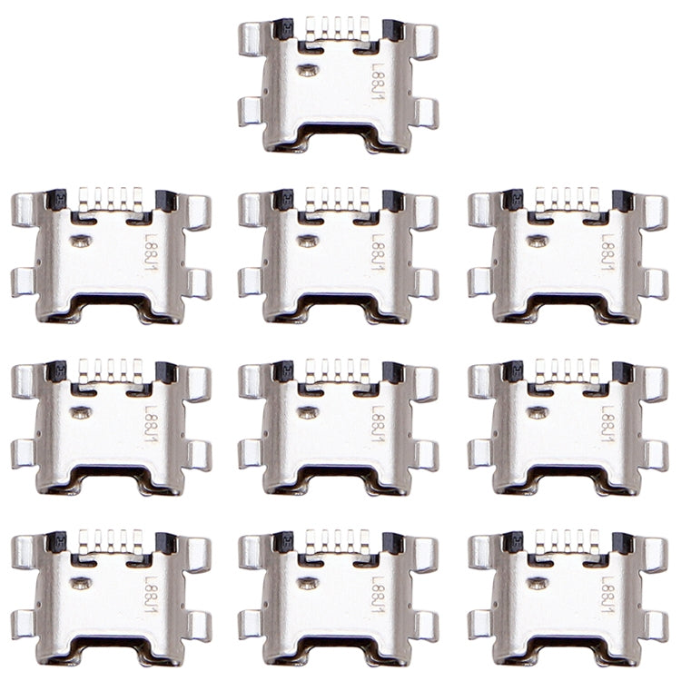 10 PCS Charging Port Connector for Huawei Y6 (2018) - Tail Connector by PMc TechLife | Online Shopping South Africa | PMc TechLife | Buy Now Pay Later Mobicred