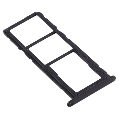 SIM Card Tray + SIM Card Tray + Micro SD Card Tray for Huawei Y6 (2019) (Black) - Card Socket by PMC Jewellery | Online Shopping South Africa | PMC Jewellery