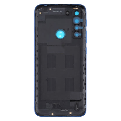 Battery Back Cover for Motorola One Fusion (Blue) - Back Cover by PMC Jewellery | Online Shopping South Africa | PMC Jewellery | Buy Now Pay Later Mobicred